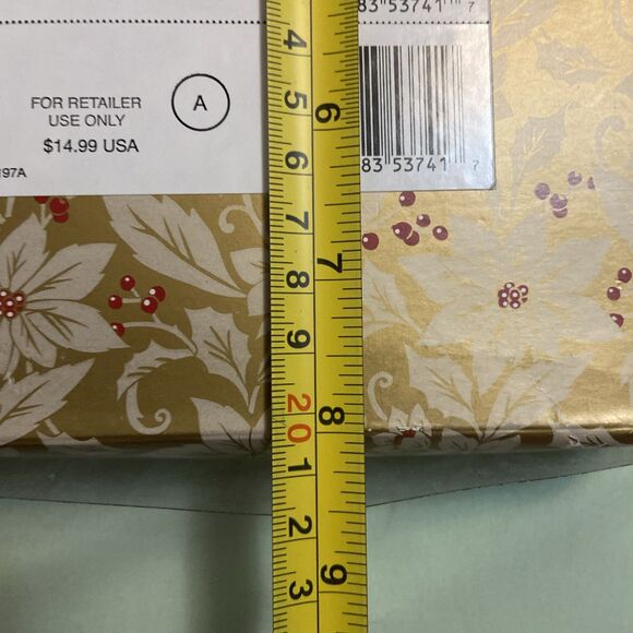 Christmas Greeting 18 Card Pack Glittery Snowflake DaySpring 8”by 5” Scripture - Picture 12 of 14